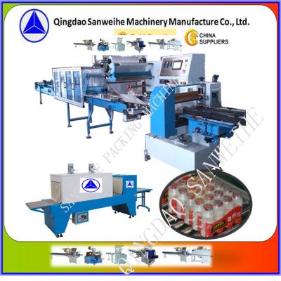 Κίνα Συσκευασία πολλαπλών φιαλών Automatic Shrink Wrap Machine SWD 4000 Shrink Wrap Packaging προς πώληση