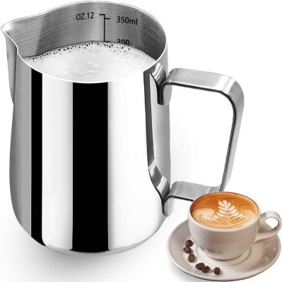 China Tropical Stainless Steelmaker Creamer Espresso Frother Steamer Mug Steaming Jug Coffee Milk Frothing Pitcher for sale