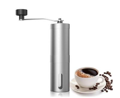 China Viable Adjustable Milling Stainless Steel Burr Manual Coffee Grinders Hand Burr Coffee Bean Roasters Grinder for sale