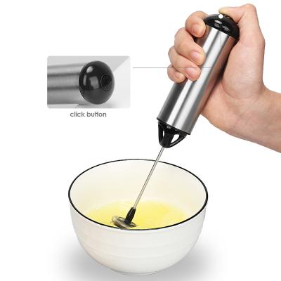 China Sustainable Kitchen Mini Hand Blender Electric Mixer Portable Commercial Milk Frother Steamer for sale