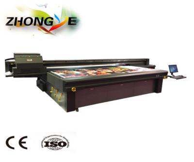 China UV-C flatbed printer machine with dx5 small print head for glass/PVC/ceramic 0.8*0.55m for sale