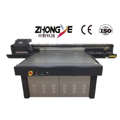 China Wall Packs Zhongye Small Inkjet LED Digital Printer UVC1309 Gen5 Industrial Printer Metal PVC UV Flatbed Acrylic Glass Ceramic Printer for sale