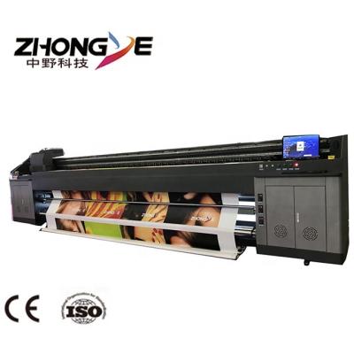 China Indoor Outdoor Advertising Digital UV Roll To Roll Printer Indoor And Outdoor Media Digital Inkjet Plotter Machine for sale