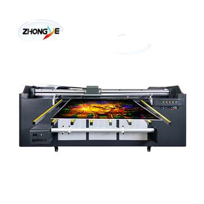 China Wall wraps flatbed printer180cm UV hybrid lamp with special price factory price high hot sale stable and high quality printer for sale