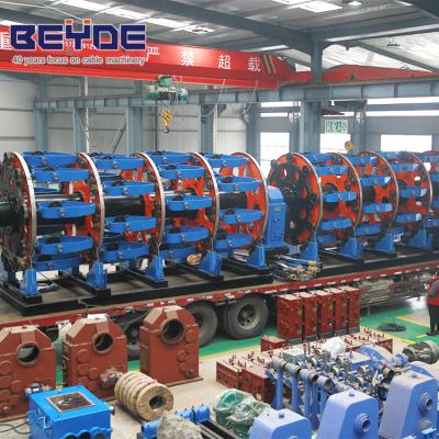 China High Speed ​​Steel Wire Rope Beyde 72 Coils Cable Making Machine for ACSR/Control Cable/Aluminum and Copper Conductor for sale