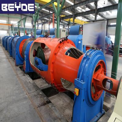 China Stranding of copper conductor cable and tubular wire stranding machine for sale