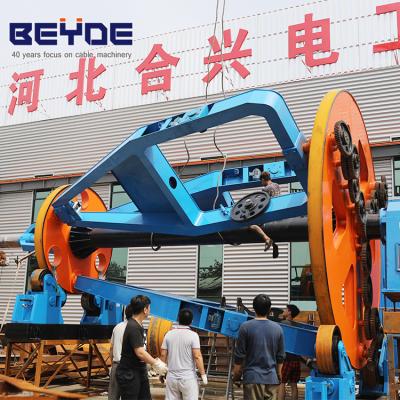 China Stranding or Reinforcing All Kinds of Electrical Cable Wire Rope Netting High Speed ​​Clamping Machine for sale