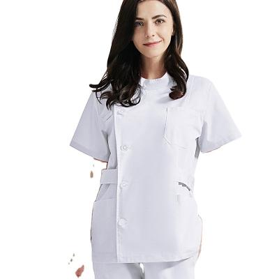 China Good Quality Women Hospital Scrub Sets Private Label Design Hospital Uniform Scrubs Zipper Doctor&Nurse Uniform Medical Uniforms for sale