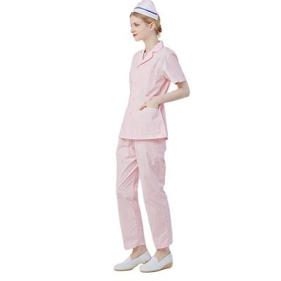 China Hospital Wholesale floral print medical top stylish hospital uniform custom nurse scrub for sale