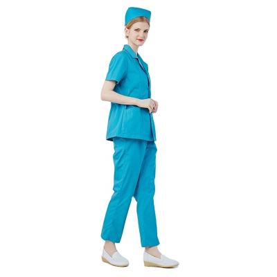 China Hospital Fashion Design Anti-wrinkle Dental Nurse Uniforms Custom Scrubs For Women And Men for sale