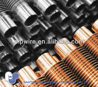 China Oil Cooler Aluminum Pipe Copper Tube Fins for sale