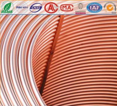 China Oil Cooler Pipe Refrigerant Copper Tubes for sale