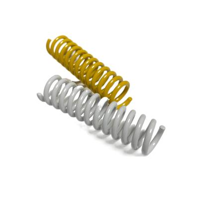 China Coil compression spring with yellow baking for sale