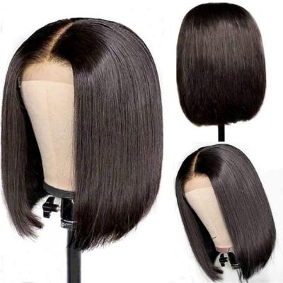 China Newest Design Body Wave Human Hair Lace Front Closure Brazilian Straight Wigs for sale