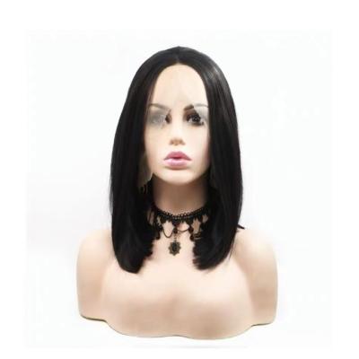 China Can be attractive price sheer lace dyed blunt cut wigs Brazilian lace front hair for sale