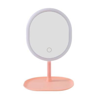 China Good Quality Hot Selling Portable Flexible Lighted With Lights Makeup Mirror for sale