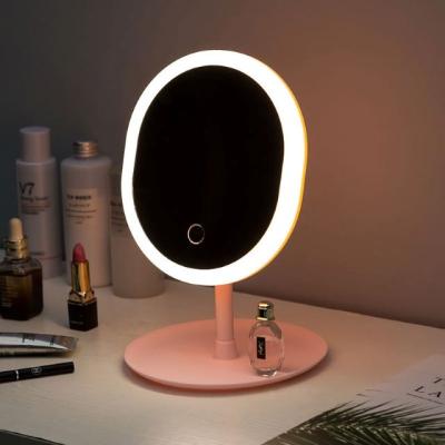 China Guaranteed Quality Induction Lighted Makeup Mirror Smart Vanity With Led Light for sale