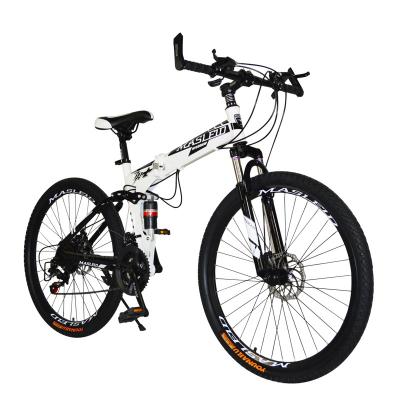 China Street MTB Carbon Fiber Road Bike Folding Folding Mountain Bike 26