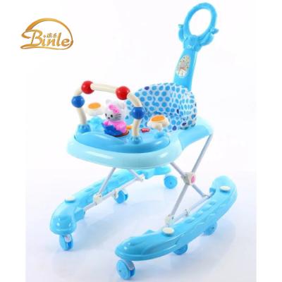 China China Manufacturer Trend Walking Aid Baby Learning Foldable Baby Walker Ride On Toys Bike With Music for sale