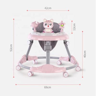 China Wholesale Hot Selling Baby Walker Multifunctional Round Baby Walker Toddler Learning Aid Baby Bouncer And Walkers For Baby for sale