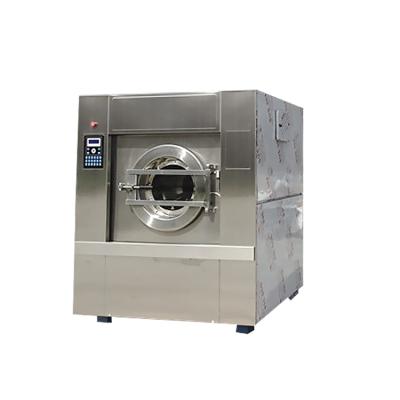 China Salec 1950*1755*2040 Full Automatic Washer Washer Machine 100kg Capacity Heavy Duty Industrial China Laundry Washing Machine Price for sale