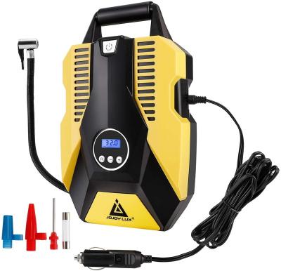 China YiHeng1166 Emergency Light Attached Small DC12V Car Portable Analog-Digital Tire Inflator Compressor Inflators Handheld Car Compressor for sale