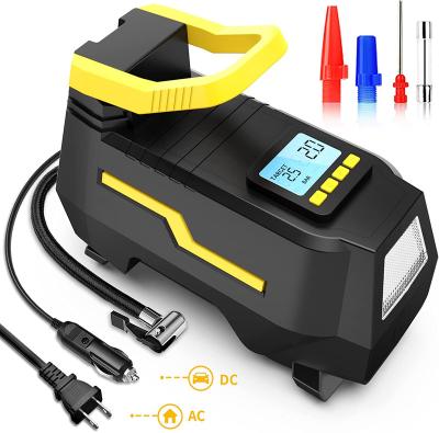 China Multifunctional LED Display 18v Digital Tire Inflator 12V Air Compressor and Home AC Car Compressor 110V 120V 220V 230V for sale