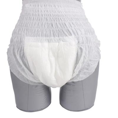 China M Plain Weave L XL XXL Size Super Big Belt Disposable Adult Pull Up Diaper Pants for sale