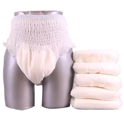 China Ultra Thick Plain Weave Adult Pull Up Women Panties Cotton Soft Comfort Adult Diaper Underwear for sale