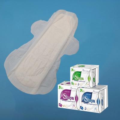 China Breathable Day Use Anion Branded Sanitary Pads OEM Organic Bamboo Feminine Ultra Thin Sanitary Napkins for sale