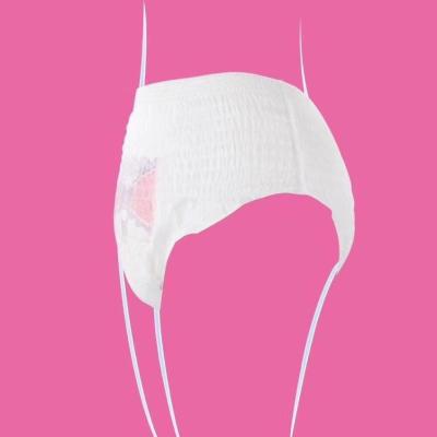 China Hot Selling Highest Absorbent Girls Anti Side Leakage Plain Weave Menstrual Pants for sale