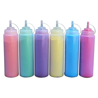 China Non Toxic Party And Event Organic Food Grade Squeeze Bottle Holi Color Run Powder For Party for sale