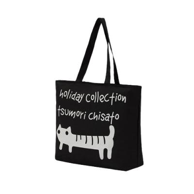 China Cheap Canvas Tote Bag Customized Shopping Bag Printing Bag Large Capacity Cotton Rope Handle for sale