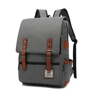 China Cheap High Quality Fashionable Classic School Canvas Multifunctional Business Laptop Backpack Travel Backpack for sale