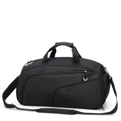 China Custom gym bag weekender bag women designer duffel bag plain logo plain travel sports bag for sale