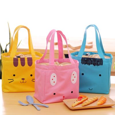 China Insulated Eco Friendly Hot Delivery Bag Kids Cute Lunch Bag Portable Lunch Bag for sale