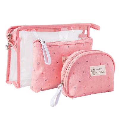 China Various Fashion Factory Manufacture Makeup Bag Waterproof Cosmetic Set for sale