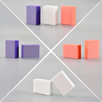 China Wholesale High Quality Christmas Factory Price Tools Wholesale Low Price Korean Manicure Nail Buffer Block SANDING EVA+Purple Sides for sale