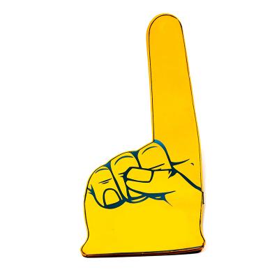 China Popular Promotional Event And Party EVA Sponge Foam Finger Foam Cheering Hand for sale