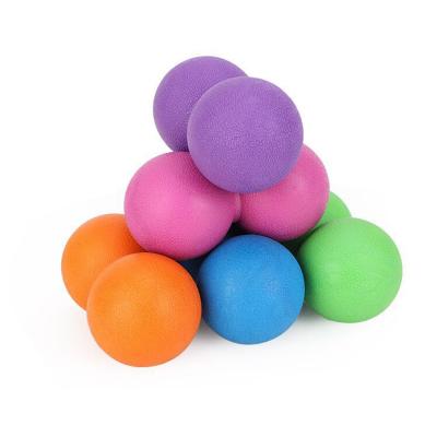 China Fitness Massage Ball Peanut Ball Relax Muscle Fascia Ball Relieve Latest Design Blue/Rose Red/Orange Back/Leg Muscle Relax Single Muscle Fascia Ball Peanut Relieve bandaged for sale