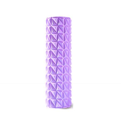 China EVA Foam Yoga Pillar Massage Stick Pilates Hollow Suitable Massage Shaft Healthy Multicolor Fitness Exercise Relax Stick Foam Yoga Roller Logo for sale