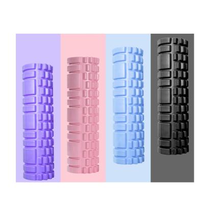 China High Density Yoga Eva Foam Massage Roller For Sports EVA Foam Cylinder Cavity Exercise Yoga Pillar Massage Stick Pilates Hollow Shaft for sale