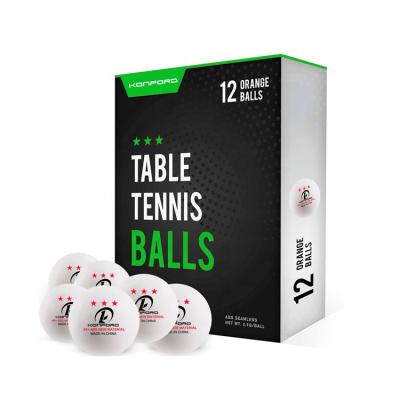 China White Table tennis ball OEM china factory OEM ODM pro table tennis balls custom made three-star quality OEM print Logo orange yellow Pingpong Balls Factory Wholesale 40 + Ping-Pong Balls for sale