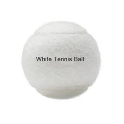 China Gym Most Popular Factory Main Hot Sale OEM Wholesale White Tennis Balls Tennis Balls For Sports for sale