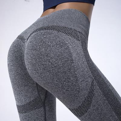 China Breathable High Waisted Recycled Custom Women Workout Gym Fitness Sports Yoga Pants Leggings for sale