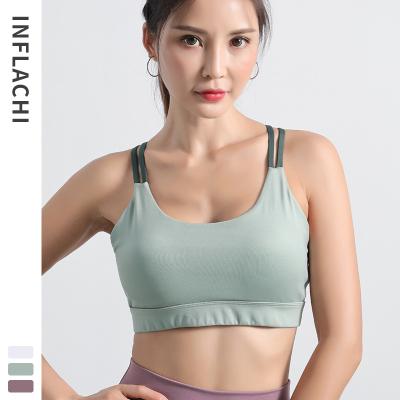 China Sports Private Label Breathable Products Fitting Women's Adults Breathable Yoga Bra Tops for sale