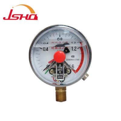 China YNXC100 60mm Seismic Electric Contact Pressure Gauge for sale