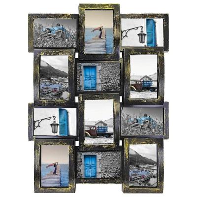 China Selfie Gallery Collage Wall Hanging 12 Finish PVC Handmade Picture Frame for sale