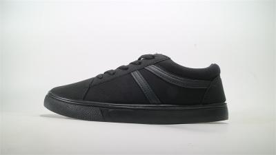 China Casual zapatillas de lona de cordón de dama con talón bajo suela exterior de goma ligera en venta