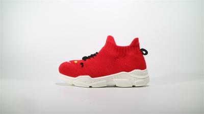 中国 Rubber Outsole Flexible Running Shoes Air Cushion Sole Lace Up Closure 販売のため